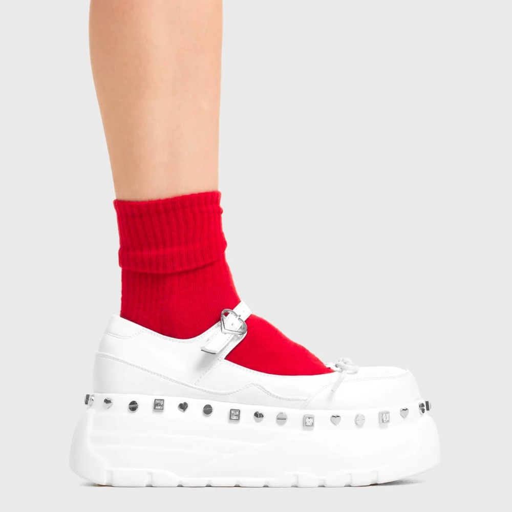 Beauty Queen Chunky Platform Mary Jane Shoes